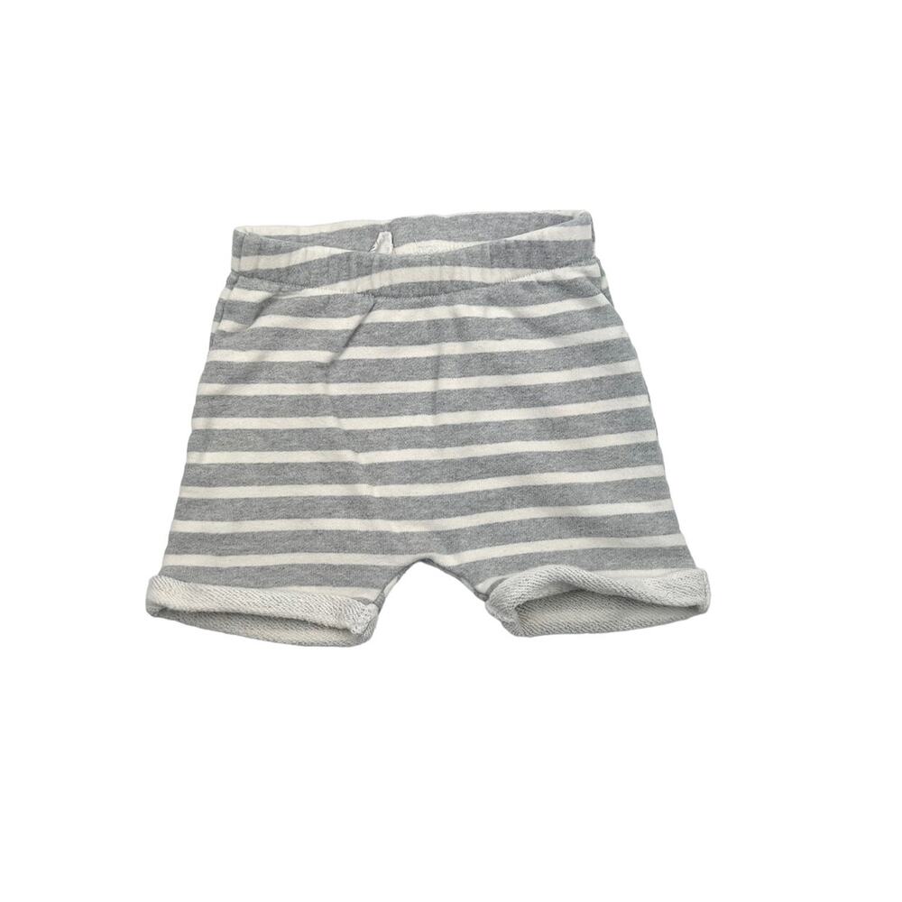 Made By Molly Gray Striped Shorts
